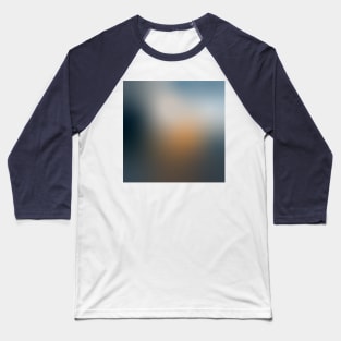 Sunset Color Blend - Calming, Minimalist and Therapeutic Baseball T-Shirt